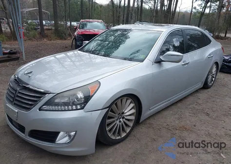 2014 Hyundai Equus Signature from USA, damaged, VIN KMHGH4JH5EU087246